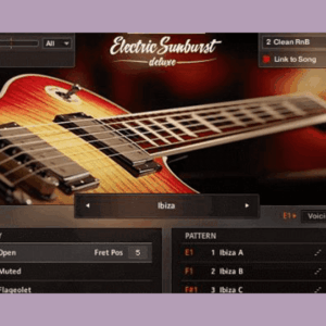 Session Guitarist- Electric Sunburst Deluxe (KONTAKT)