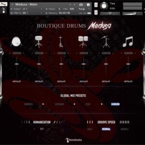 Musical Sampling – Boutique Drums Medusa
