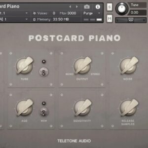 Teletone Audio – Postcard Piano