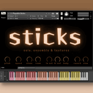 Pssst Instruments - Sticks Solo, Ensemble & Textures