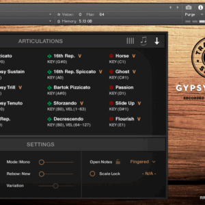 Red Room Audio - Traveler Series Gypsy Fiddle